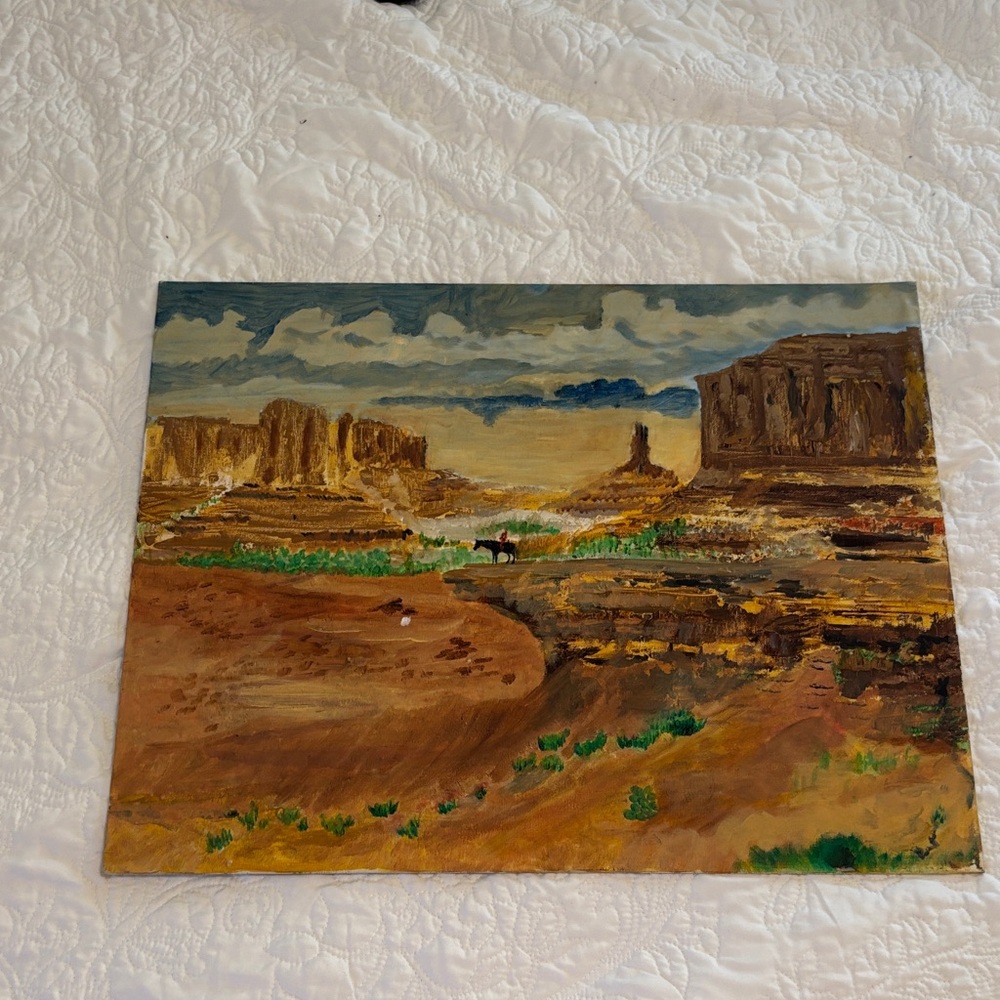 Desert Landscape Art Print